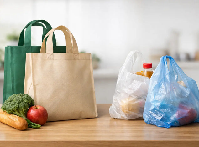 Non Woven Bags vs Plastic Bags