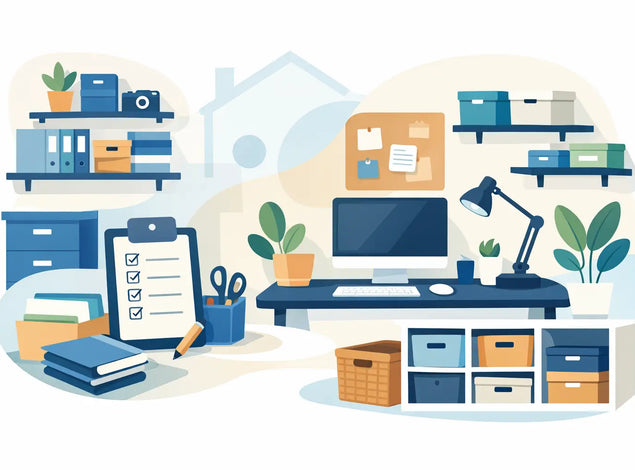 Home Office Storage and Organization Tips