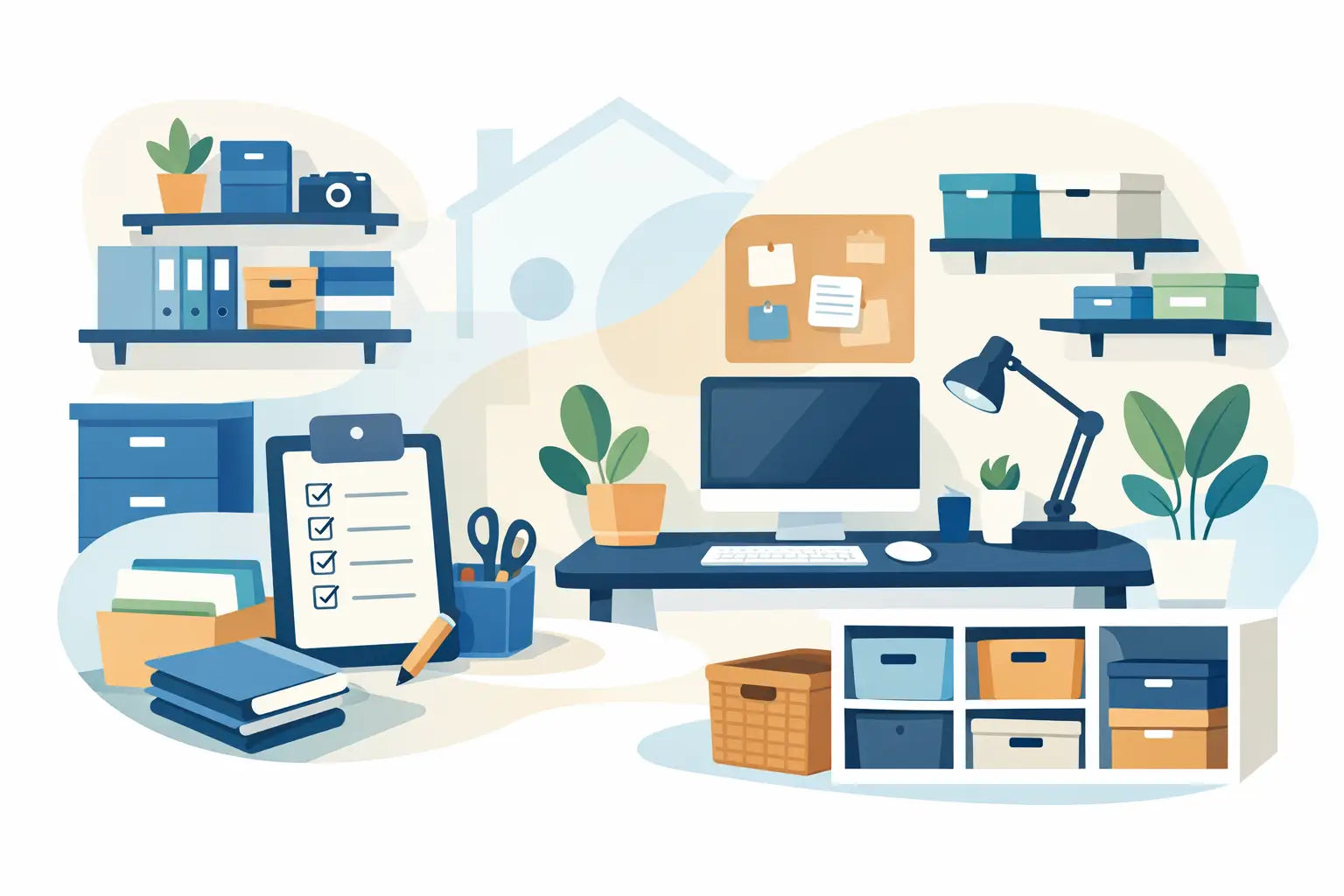 Home Office Storage and Organization Tips